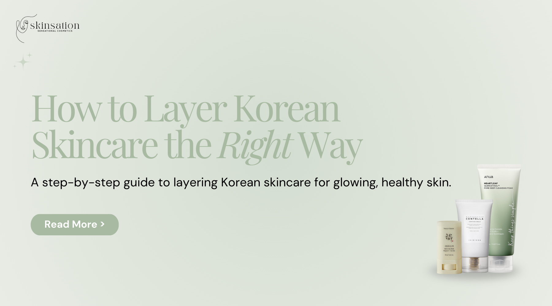 How to Layer Korean Skincare the Right Way