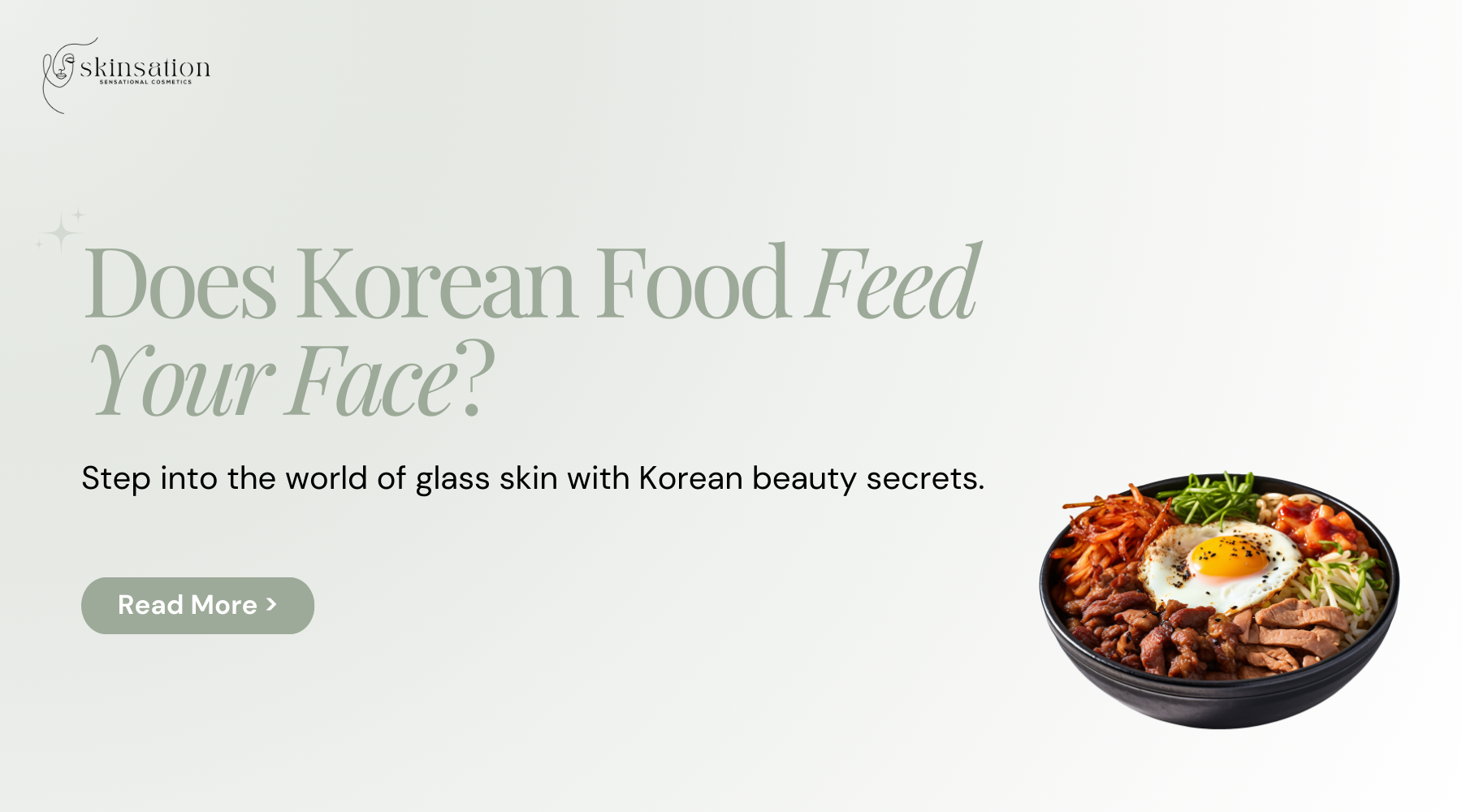 Does Korean Food Feed Your Face?