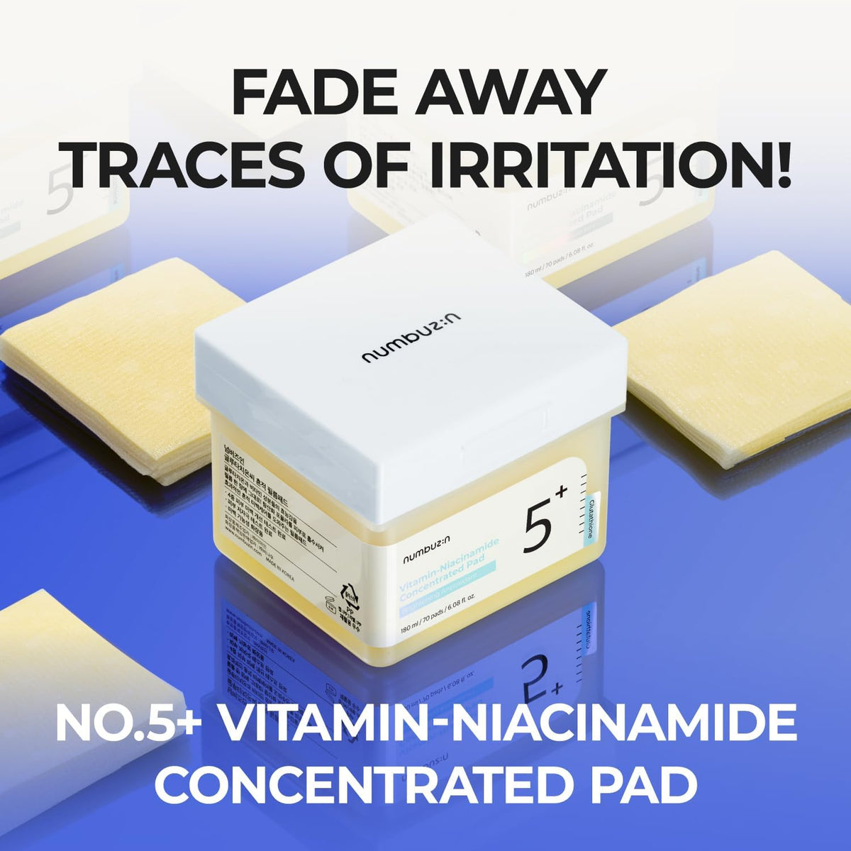 Numbuzin No.5 Vitamin-Niacinamide Concentrated Pad (70 Pads)