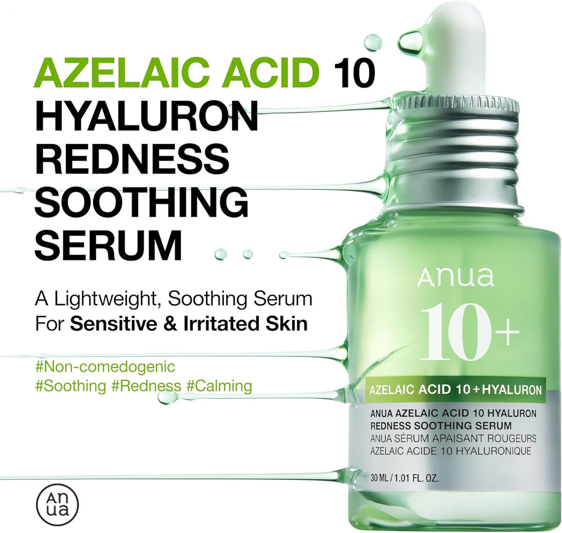 Anua Azelaic Acid 10 Hyaluron Redness Soothing Serum (30mL)