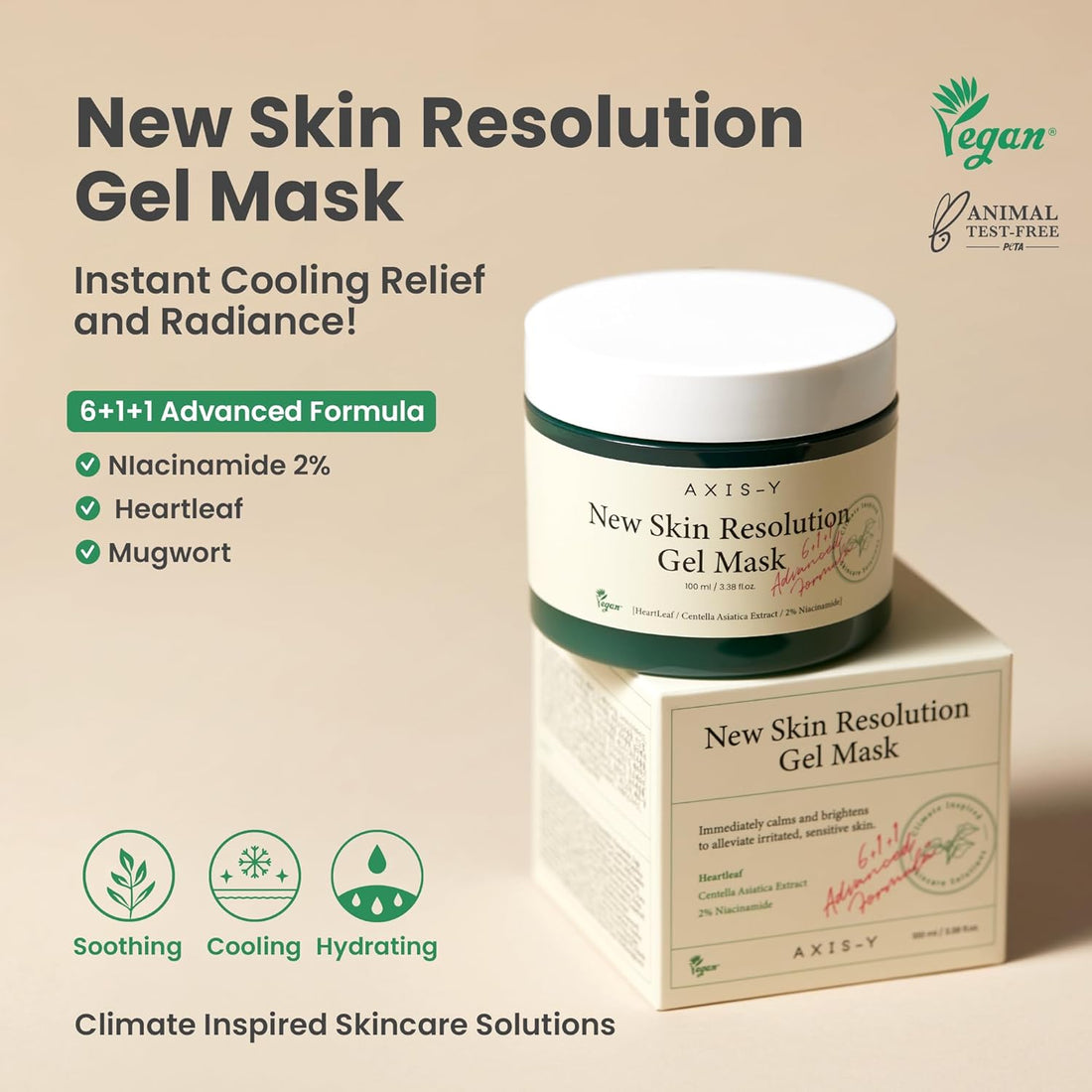 Axis-Y New Skin Resolution Gel Mask (100mL)