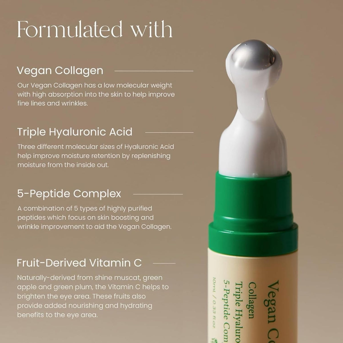 Axis-Y Vegan Collagen Eye Serum (10mL)