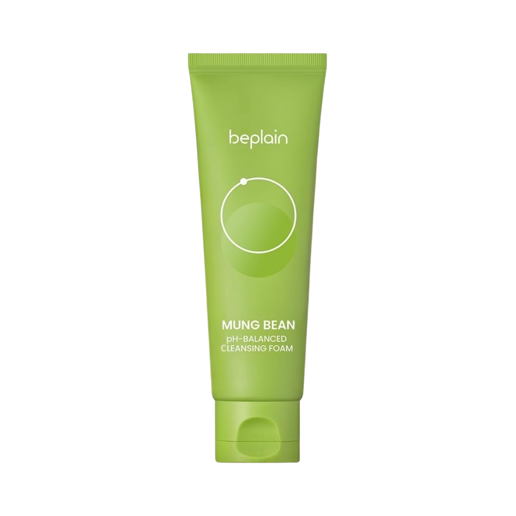 Beplain Mung Bean pH Balanced Cleansing Foam (80mL)