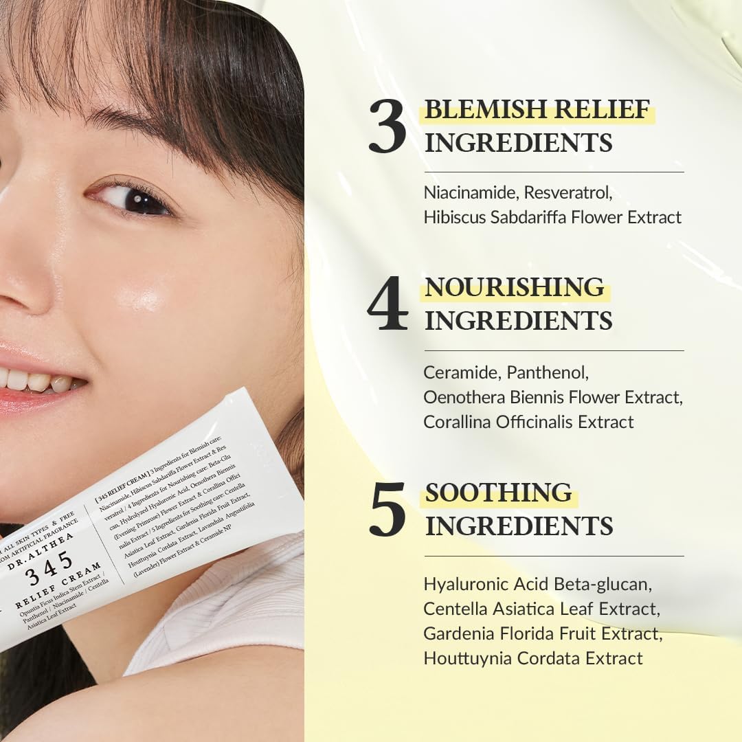 Dr. Althea 345 Relief Cream (50mL)