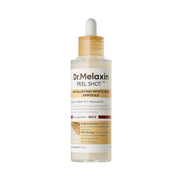 Dr. Melaxin Peel Shot Exfoliating White Rice Ampoule (80mL)