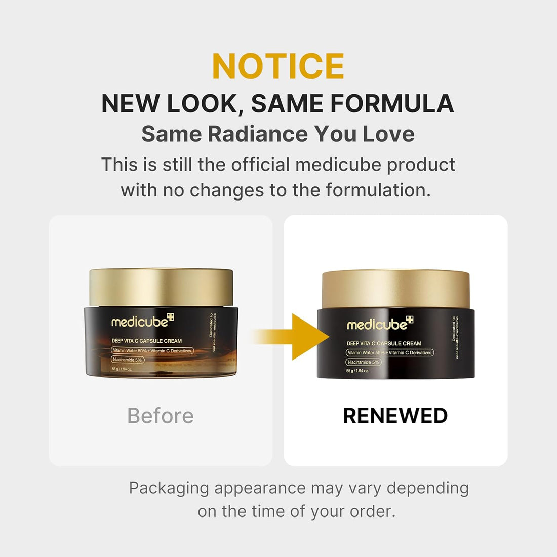 Medicube Deep Vita C Capsule Cream (55g)