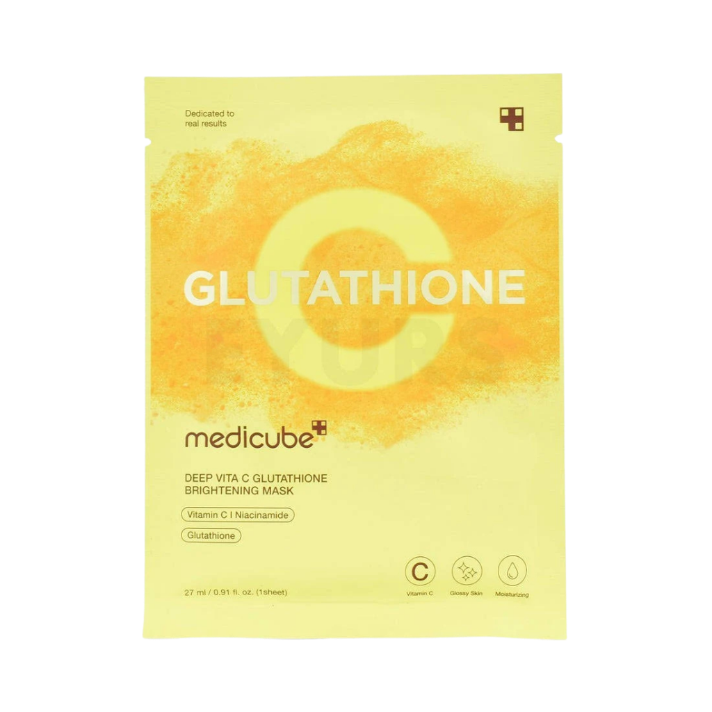 Medicube Deep Vita C Glutathione Brightening Mask (27g)