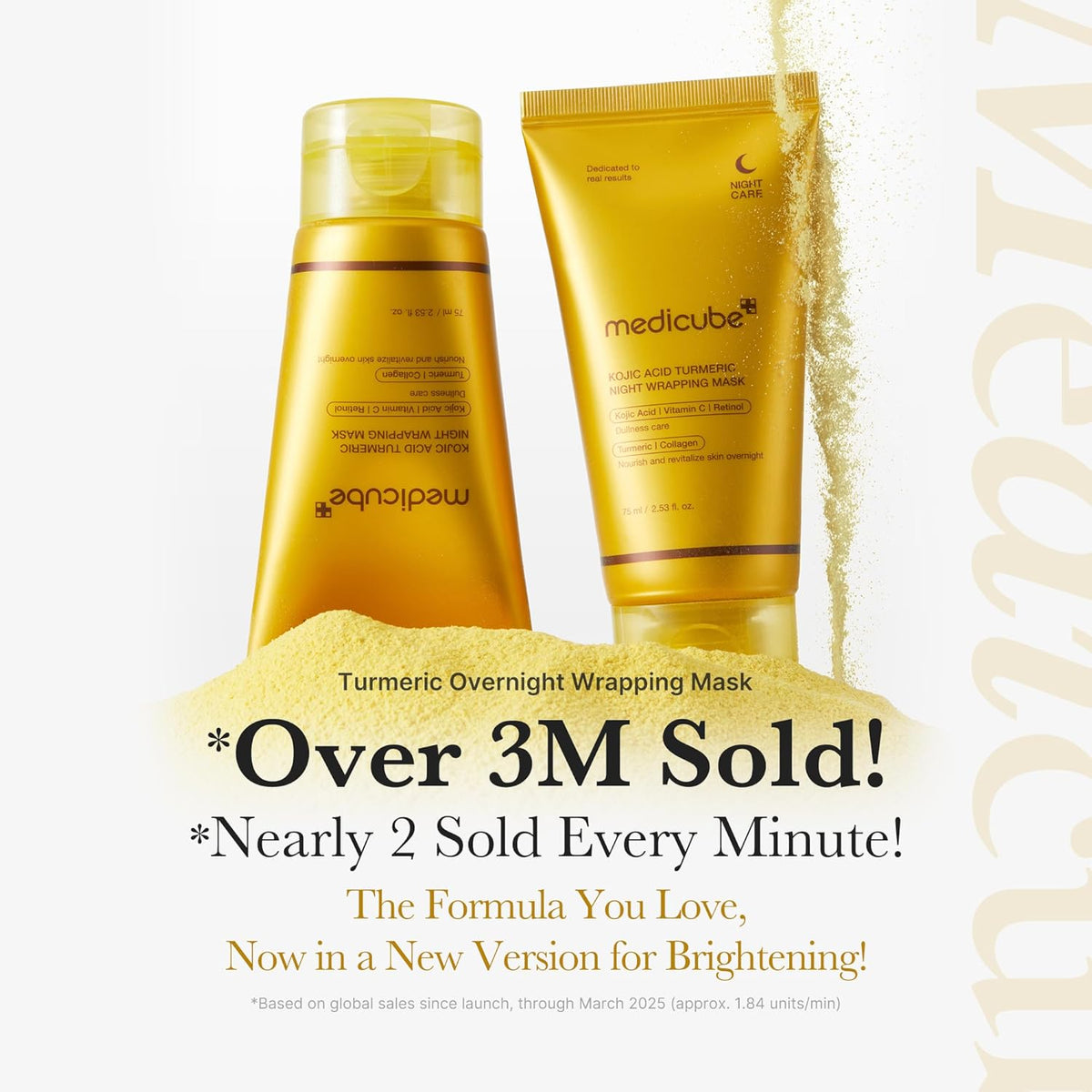 Medicube Kojic Acid Turmeric Night Wrapping Mask (75mL)