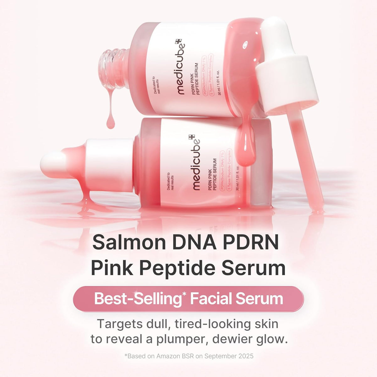 Medicube PDRN Pink Peptide Serum (30mL)