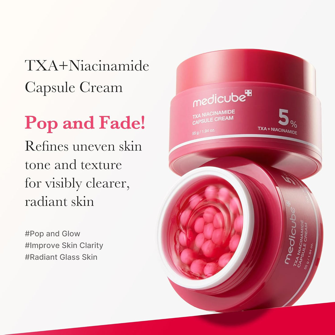 Medicube TXA Niacinamide Capsule Cream (55g)