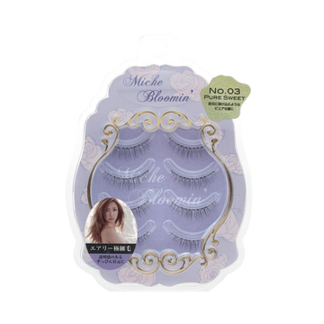 Miche Bloomin' Eyelash [03 Pure Sweet] (3 Pairs)
