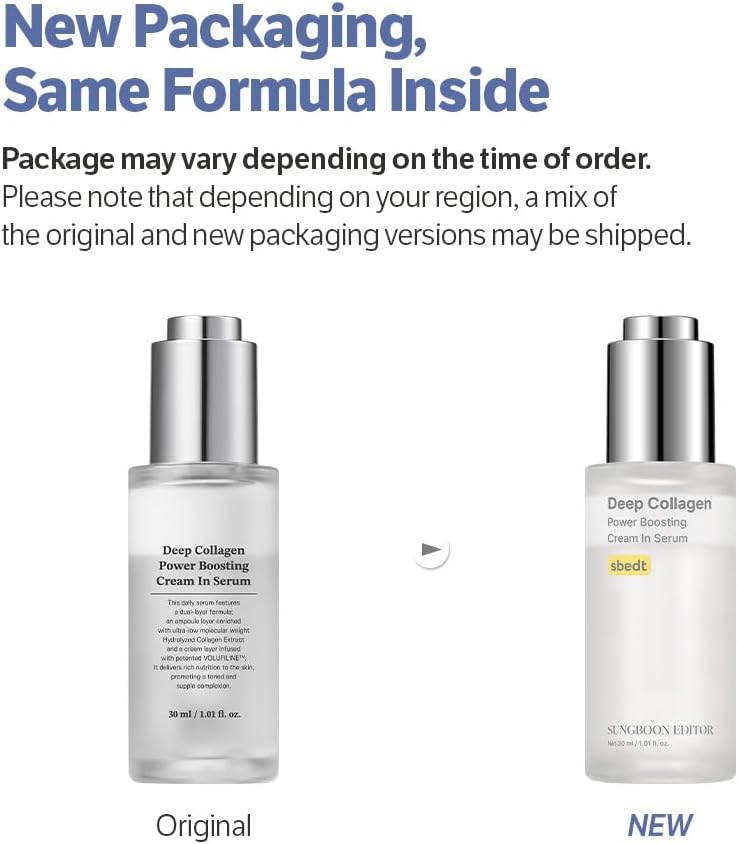 Sungboon Editor Deep Collagen Power Boosting Cream In Serum (30mL)