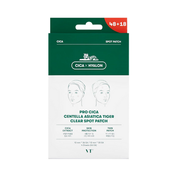 VT Cosmetics Pro Cica Centella Asiatica Tiger Clear Spot Patch (66 Patches)